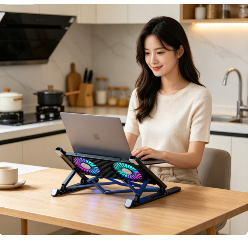 Adjustable Laptop Table - Новая складная охлаждающая подставка для ноутбука