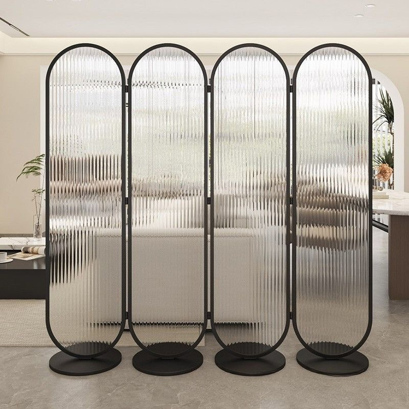 Room Divider Bamboo - Современная простая передвижная складная перегородка из