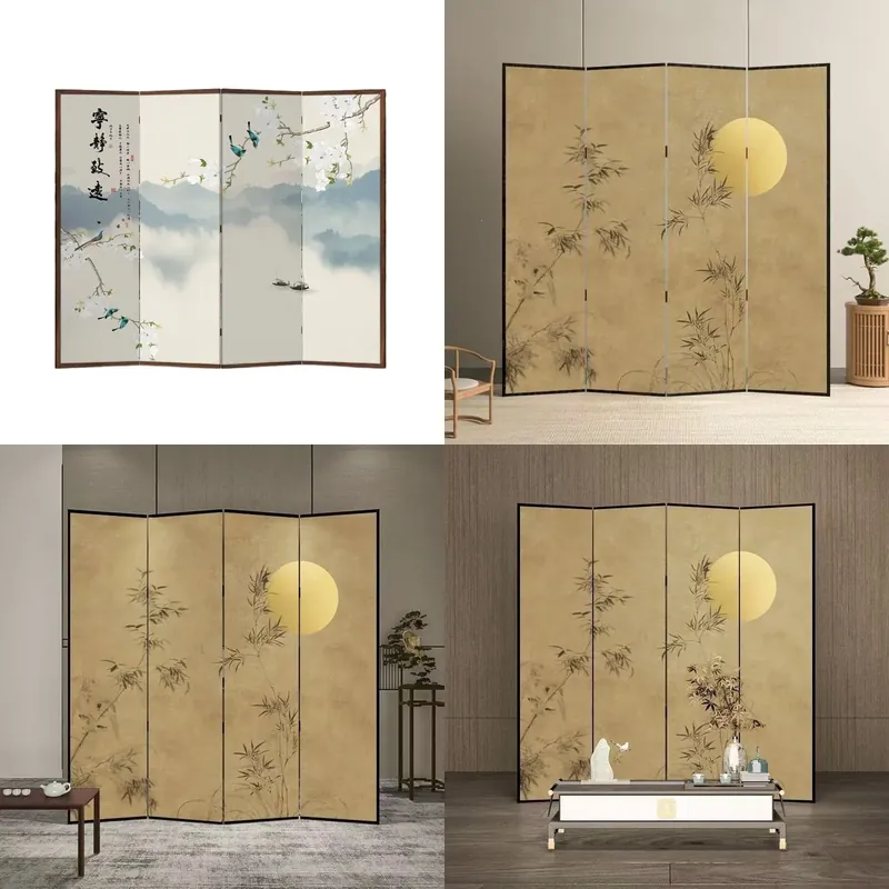 Room Divider Bamboo - Новая китайская бамбуковая перегородка для комнаты,