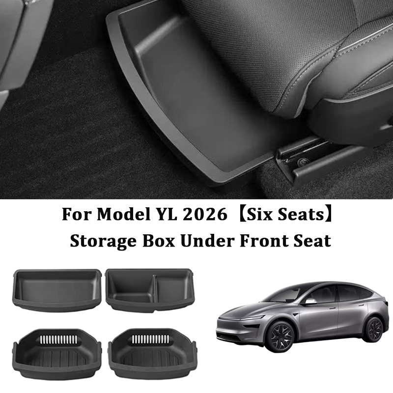 Drawer Organizer Tray - Органайзер-ящик под сиденье для Tesla Model