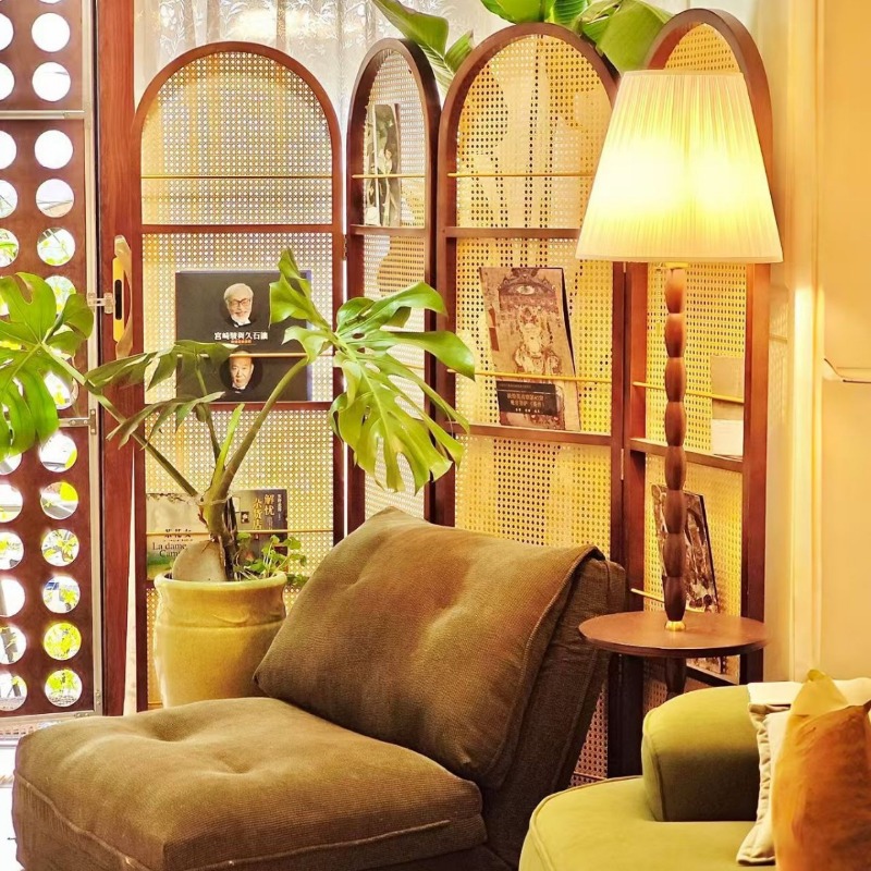 Мобильная складная ширма из ро – обзор и цена Room Divider Bamboo