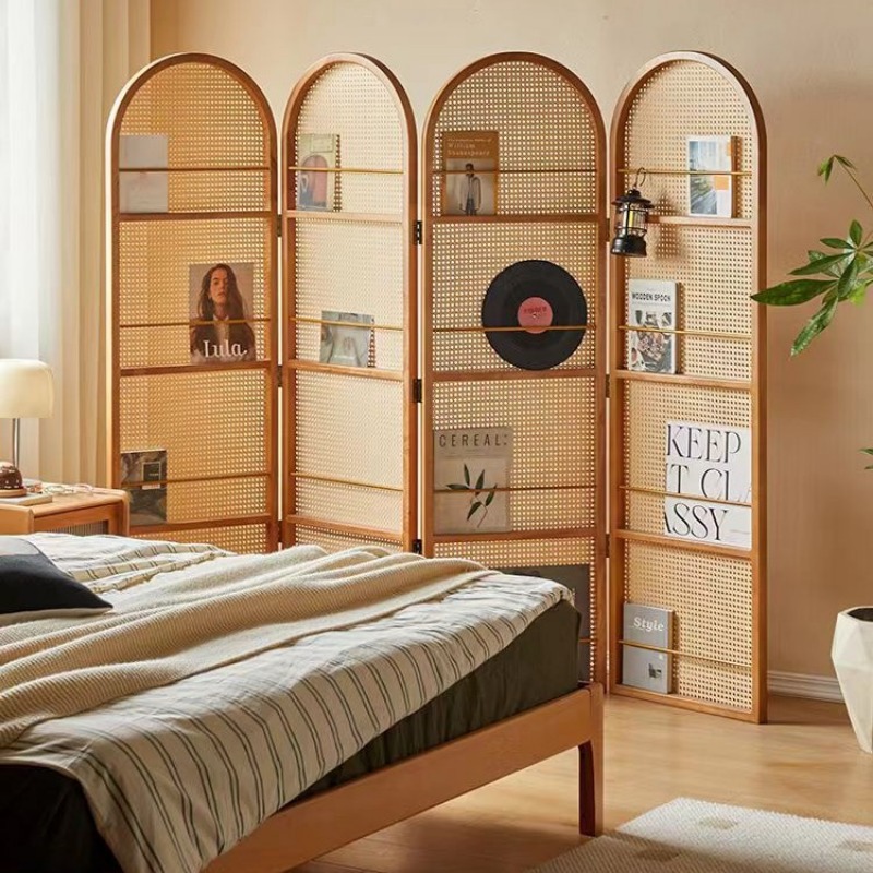 Мобильная складная ширма из ро – обзор и цена Room Divider Bamboo