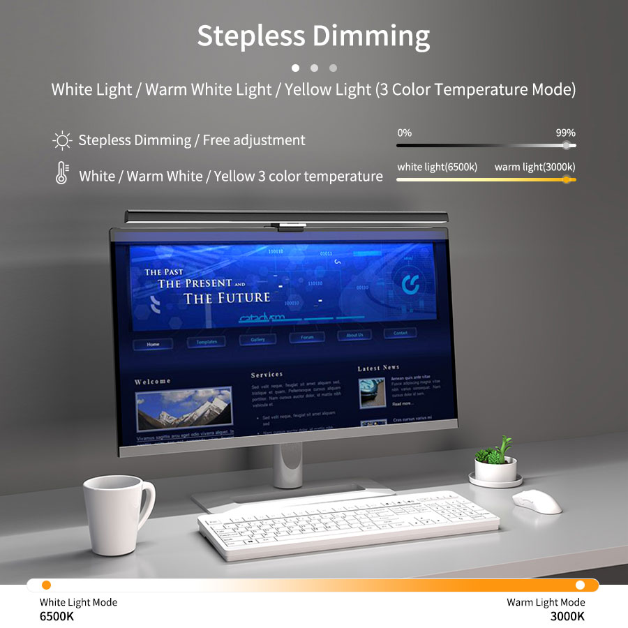 50 см светильник для монитора  – обзор и цена Office Furniture Modern