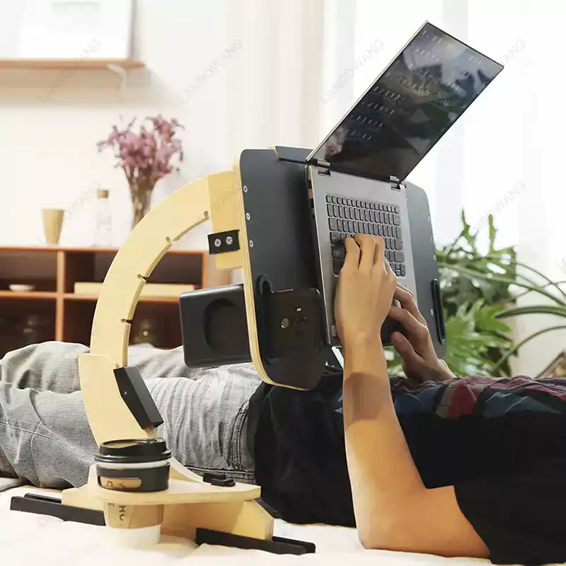 Складной столик из алюминиевог – обзор и цена Adjustable Laptop Table
