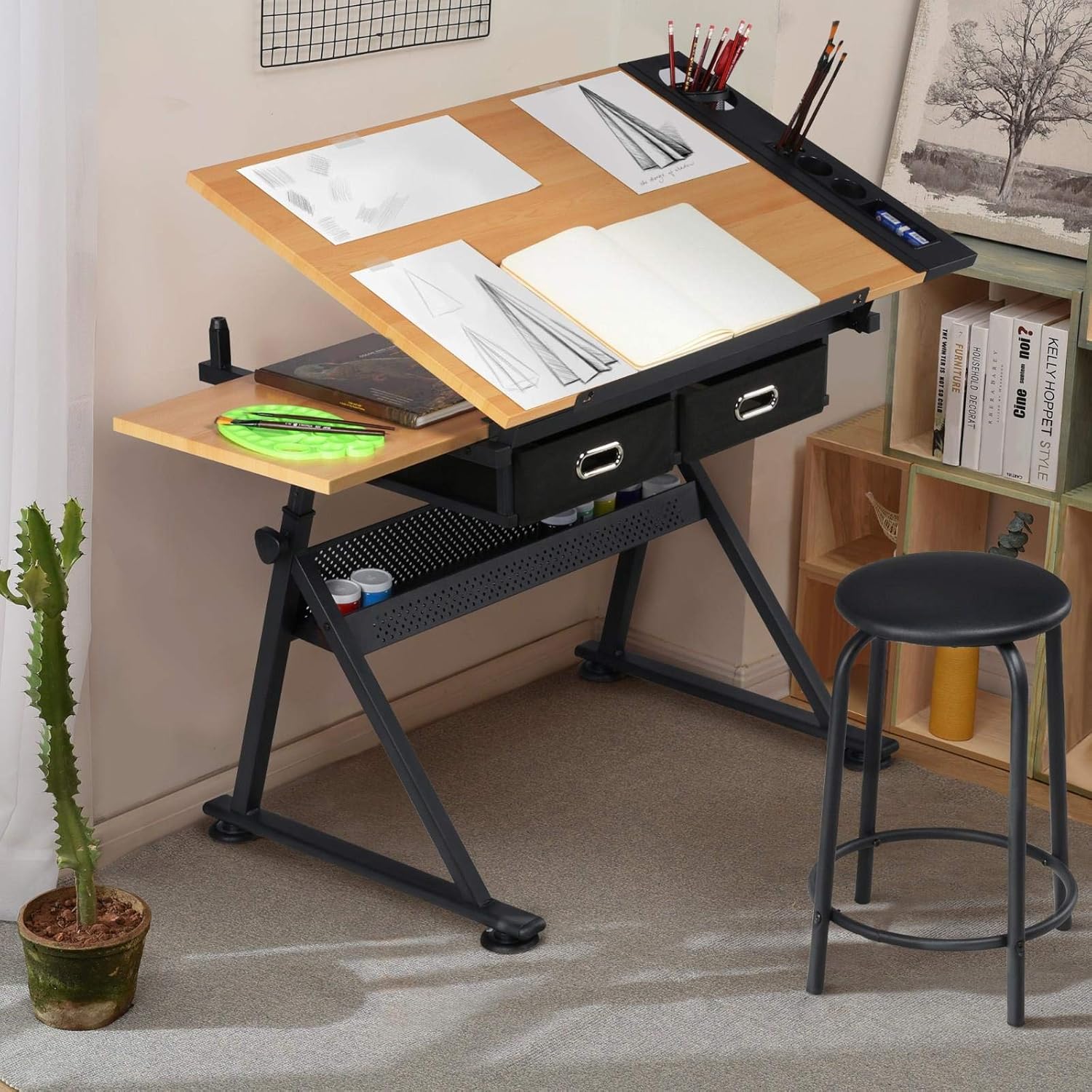 Регулируемый чертежный стол с  – обзор и цена Office Furniture Modern