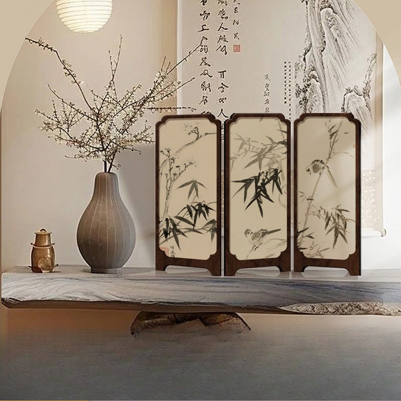 Новая китайская мини-ширма из  – обзор и цена Room Divider Bamboo