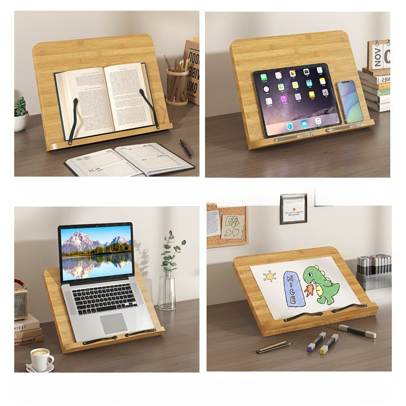 Деревянная подставка для чтени – обзор и цена Adjustable Laptop Table