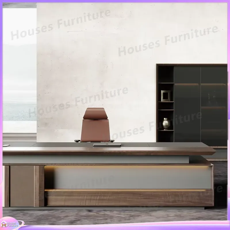 Роскошный офисный стол из масс – обзор и цена Office Furniture Modern