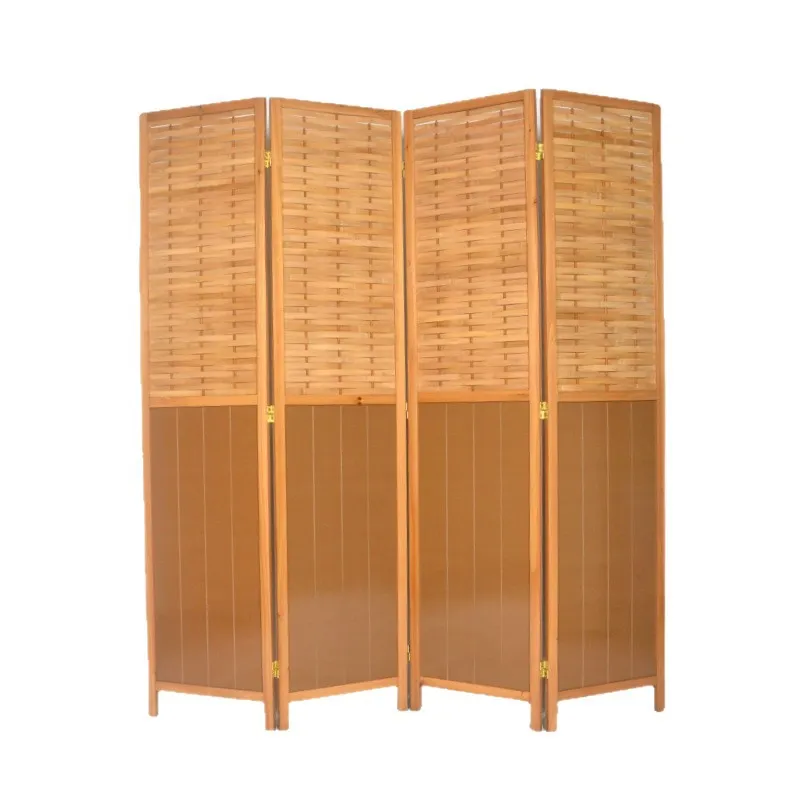Винтажная складная перегородка – обзор и цена Room Divider Bamboo