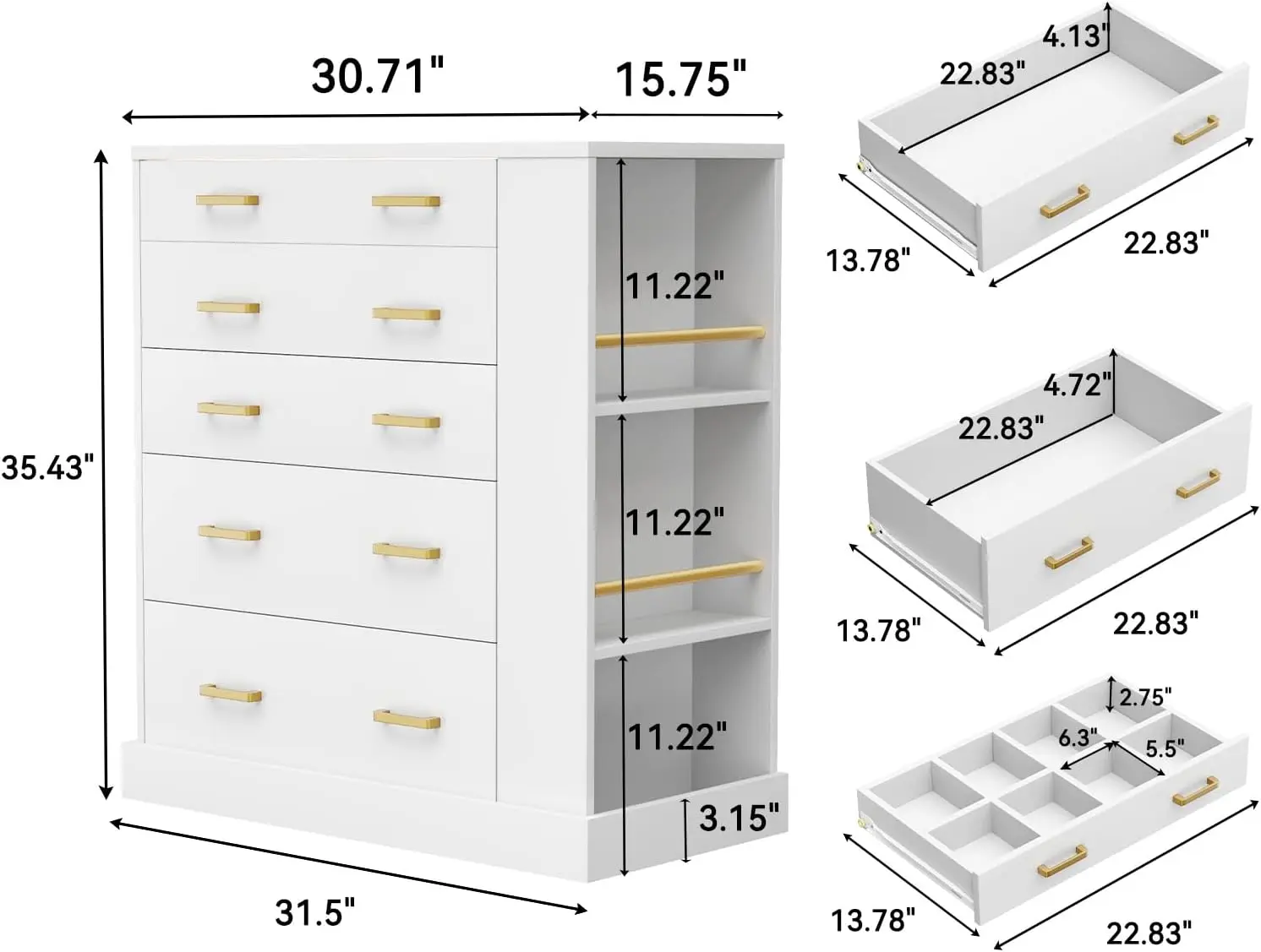 Шкаф-остров с открытыми полкам – обзор и цена Office Furniture Modern