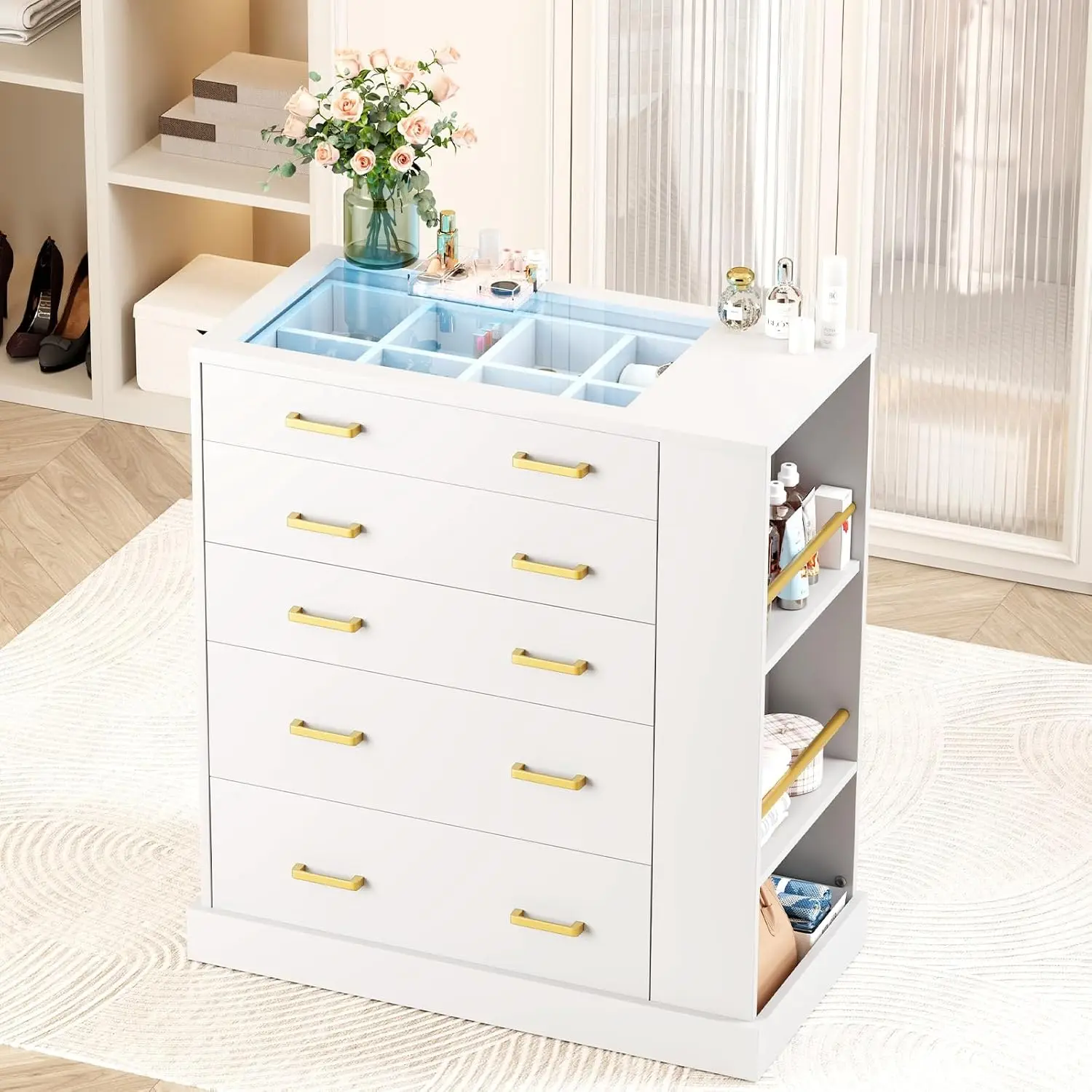 Шкаф-остров с открытыми полкам – обзор и цена Office Furniture Modern